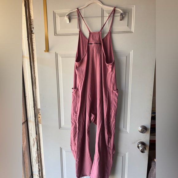 Free People FP Movement mauve Hot Shot onesie size XS - Picture 3 of 3